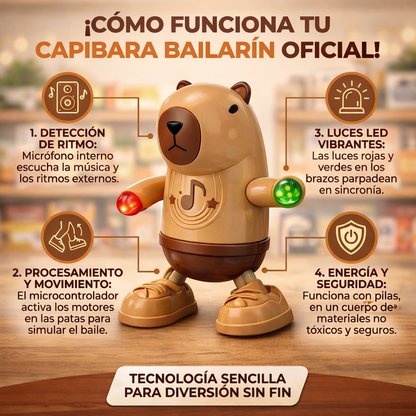 La capibara bailarina