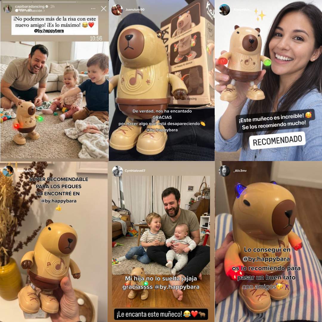 La capibara bailarina